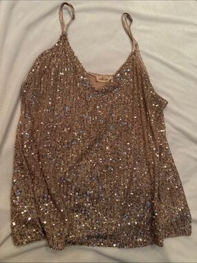 Millibon Rose Gold Sequin Camisole